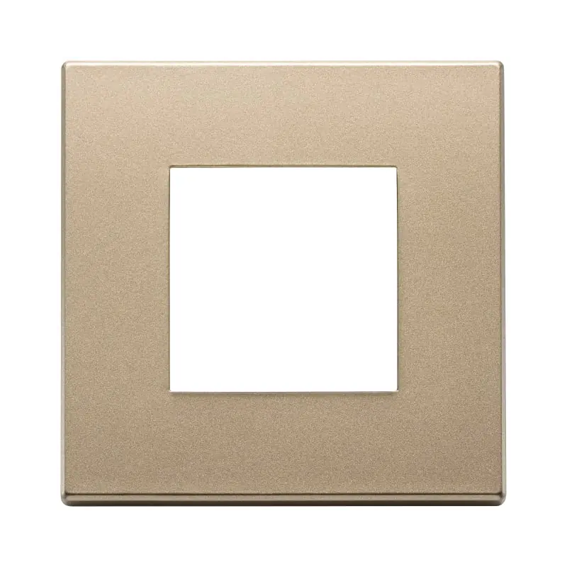 Placca 2M oro satinato - Vimar 22642.88