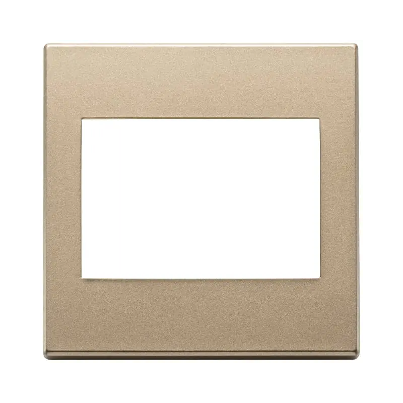 Placca 3M BS oro satinato - Vimar 22648.88