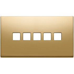 Placca 5Mx5 BS Flat oro - Vimar 22689.5.82