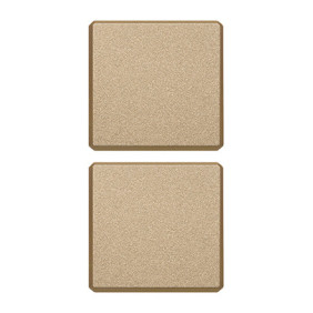 Due tasti Flat no simboli oro satinato - Vimar 22751.0.88