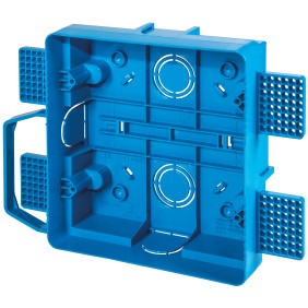 Scatola incasso parete Tab5 Up azzurro - Vimar 40590