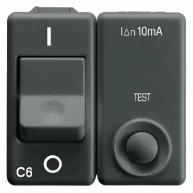 I.D.MAG.1P+N C16 IDN 10MA 230V 3KA SY/BK - Gewiss GW21439