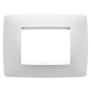 PLACCA ONE 3P BIANCO SATINATO - Gewiss GW16103VW