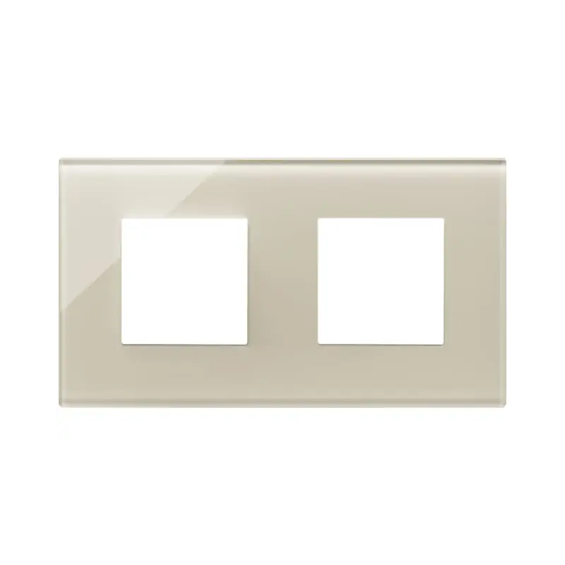 Placca 4M (2+2)int71 bianco canapa - Vimar 22643.72