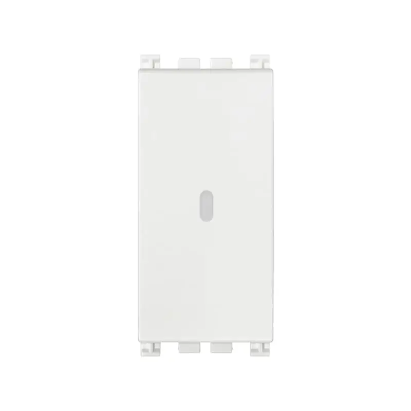 Interruttore 1P 10AX assiale bianco - Vimar 19100.B