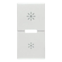 Due mezzi tasti 1M dimmer Next - Vimar 20755.3.N