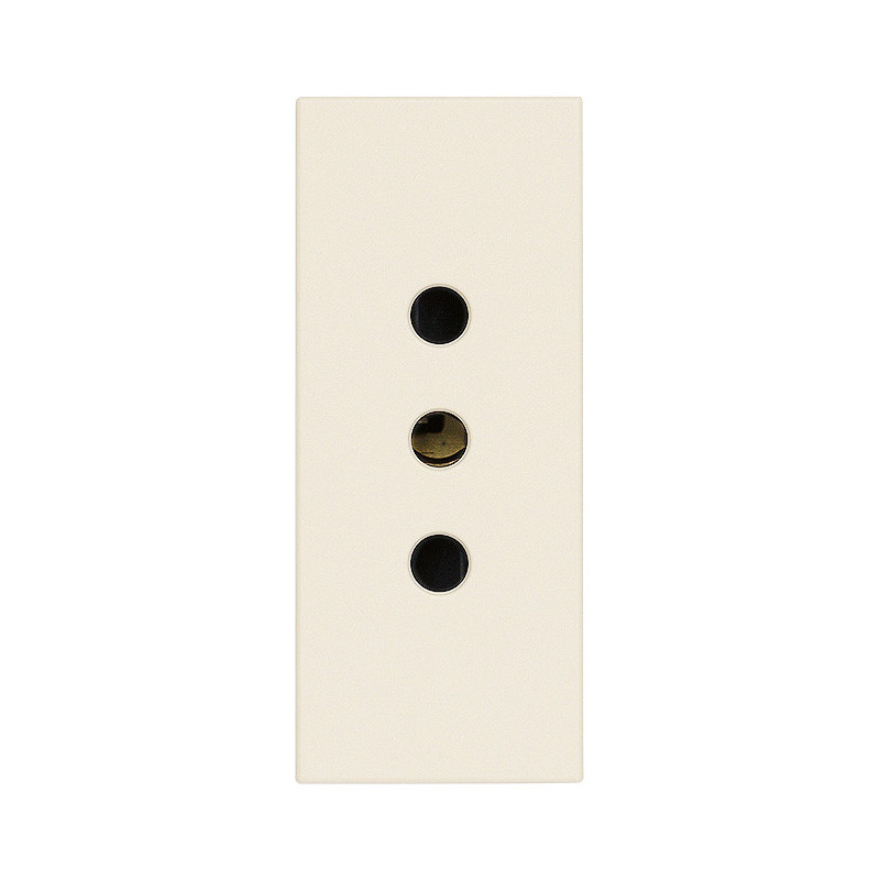 Presa 2P+T 10A P11 canapa - Vimar 30201.C