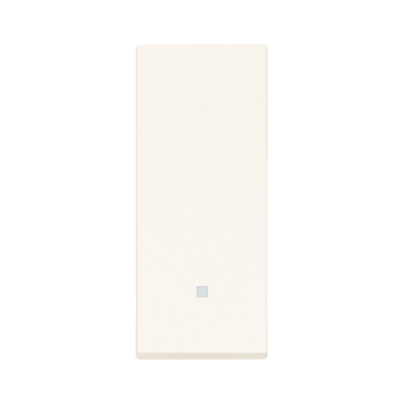 Tasto 1M allineato bianco - Vimar 31000.B