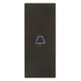 Tasto 1M assiale simbolo campanello nero - Vimar 31000A.CG