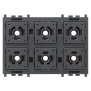 Comando Flat 6 pulsanti 1P NO 24V 3M - Vimar 02687.AX
