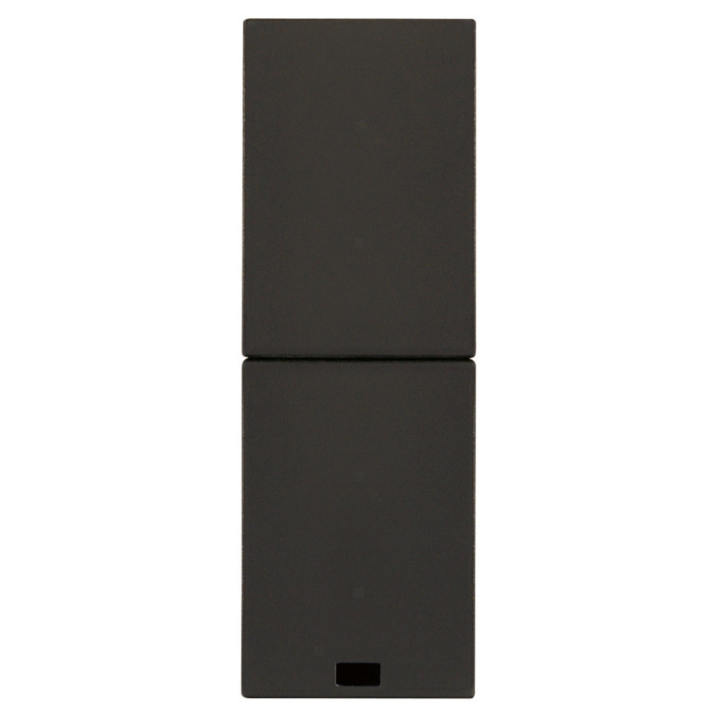 Comando doppio XT By-me advanced 1M nero - Vimar 32024.G