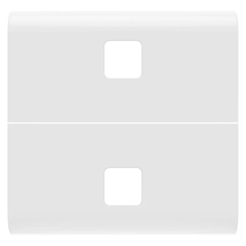 TASTO INTERC.2 LENTI 2M BIANCO - Gewiss GW10554S