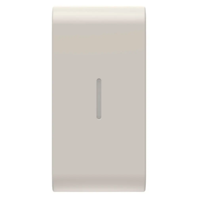 TASTO INTERC.CON DIFFUSORE 1M NAT.BEIGE - Gewiss GW13555S