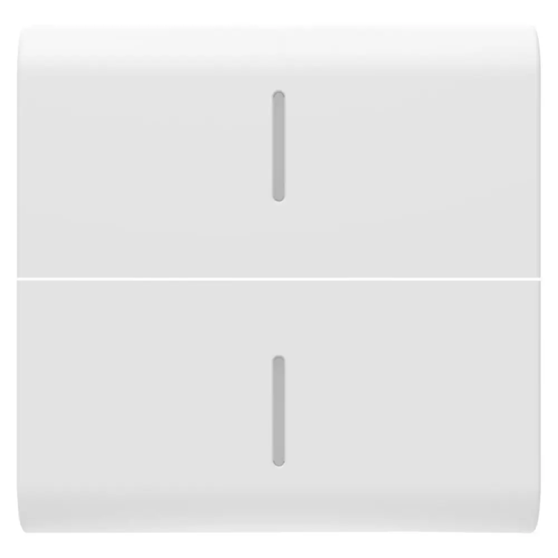 TASTO INTERC.2 DIFFUSORI 2M BIA.SAT. - Gewiss GW15558S