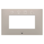PLACCA EGO SMART 4P DARK SAND - Gewiss GW16004SDS