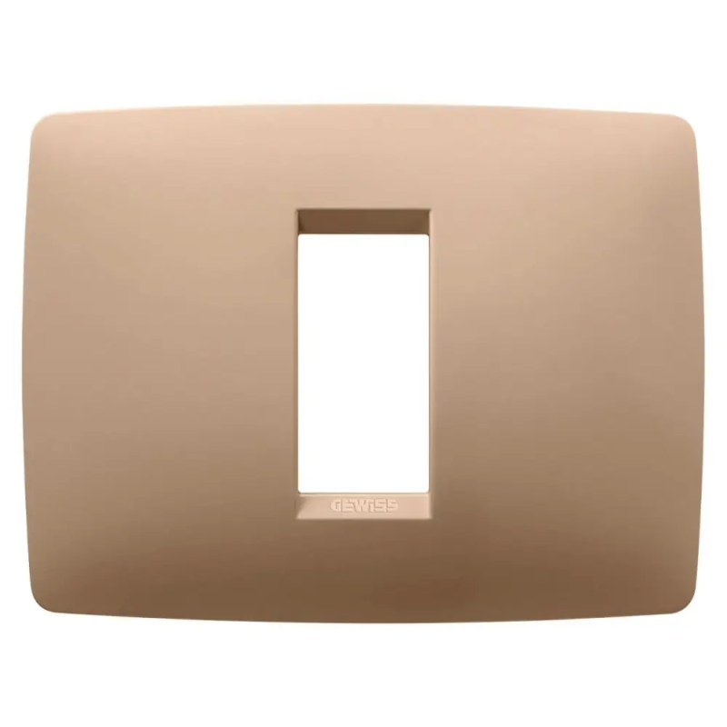 PLACCA ONE 1M RAME CHIARO - Gewiss GW16101VX