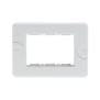 PLACCA 3 POS.BIANCO COMPACT - Gewiss GW24003