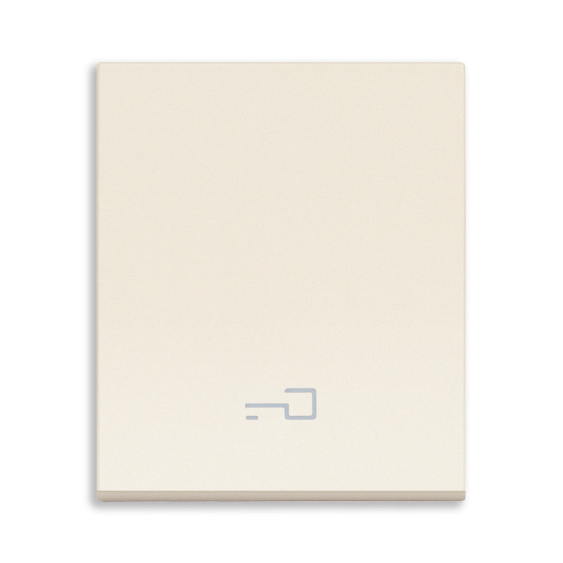 Tasto 2M allineato simbolo chiave canapa - Vimar 31000.2PC