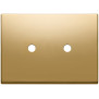 Placca 3Mx2 Tondo oro - Vimar 22683.RN.2.82