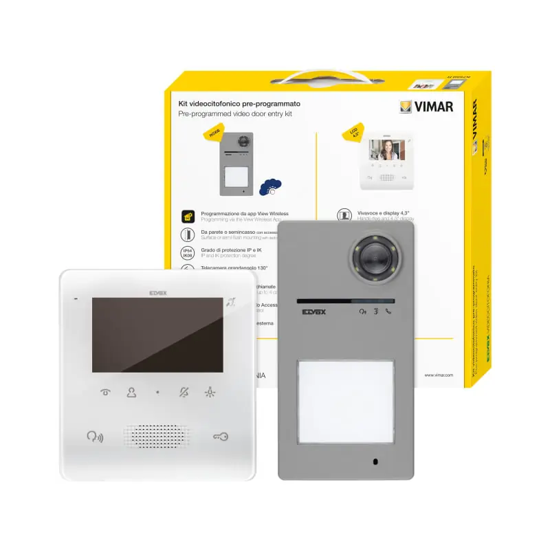 Kit videocit.2F+espan.TabFree4,3in+40170 - Vimar K7559.R