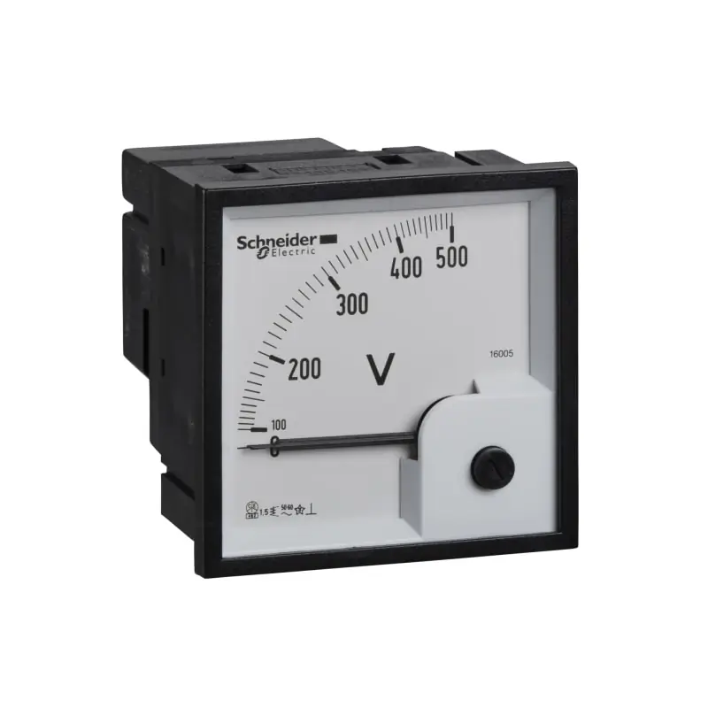 VLT 72x72 voltmetro 0-500V - SCHNEIDER 16005