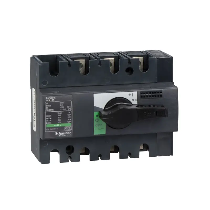 INS125 3P manopola nera - SCHNEIDER 28910