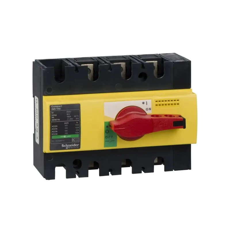 INS100 3P manopola rossa - SCHNEIDER 28924