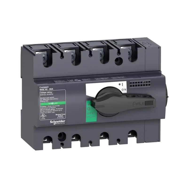 INSE80 40A 4P manopola nera - SCHNEIDER 28995