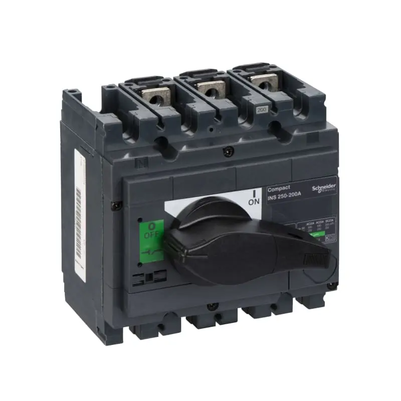 INS250 200A fisso ant 3P man nera - SCHNEIDER 31102