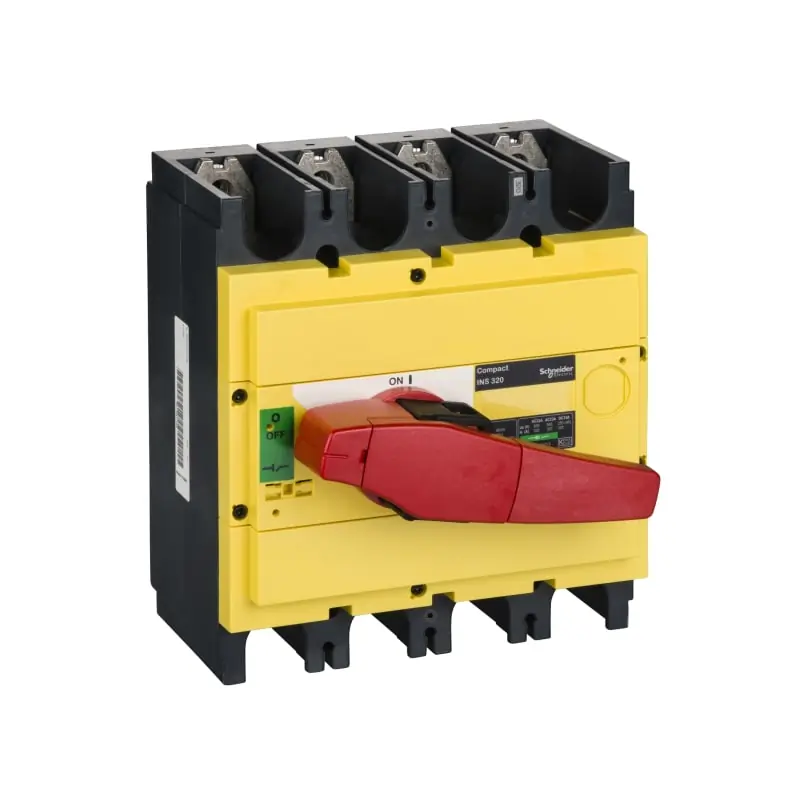 INS320 fisso ant 4P man rossa - SCHNEIDER 31129