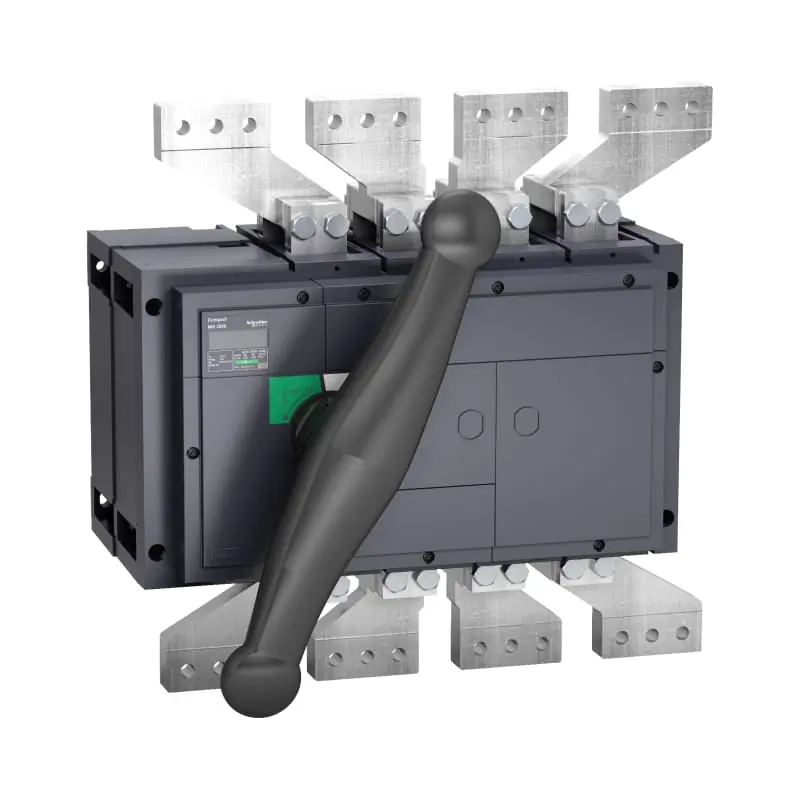 INS2500 fisso ant 4P man nera - SCHNEIDER 31341