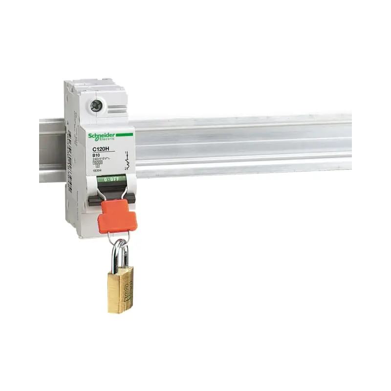 Conf. 4 blocchi lucchetto C120 - SCHNEIDER 27145