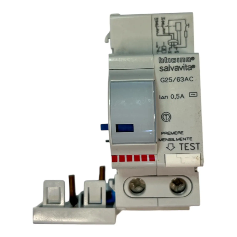 btdin - modulo diff AC 2P  bipolare  40-63A 500mA - BTicino G25/63AC