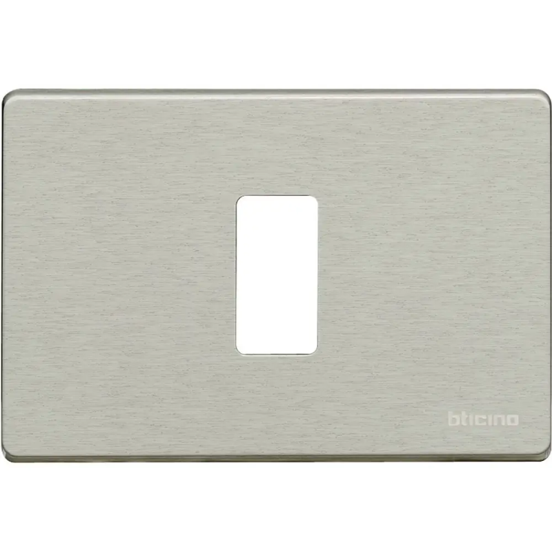 magic - placca 1P alluminio - BTicino 503/1/AL