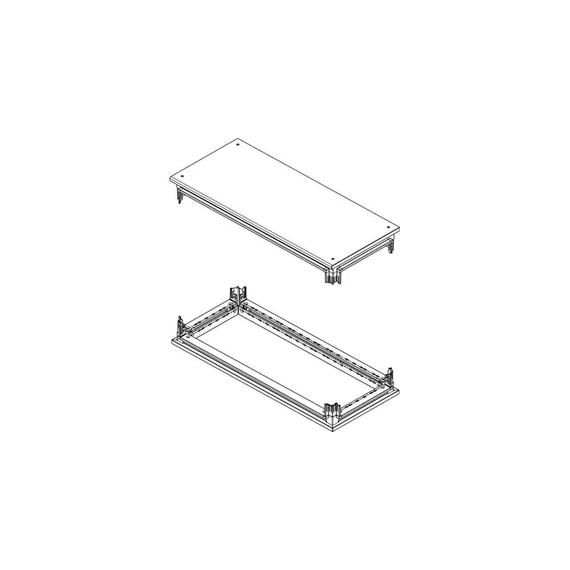mas HDX - base testa pann ciechi 350x850mm - BTicino 91801/38C