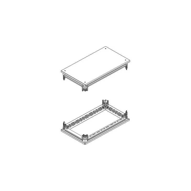 mas HDX - base testa pann aperto 600x350mm - BTicino 91801/63A