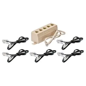 KIT PRESA TELEFONICA RJ11 + CAVO - Gewiss GW38098