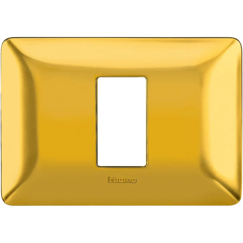 matix - placca modulo 503 1p oro satinato - BTicino AM4803M1GOS