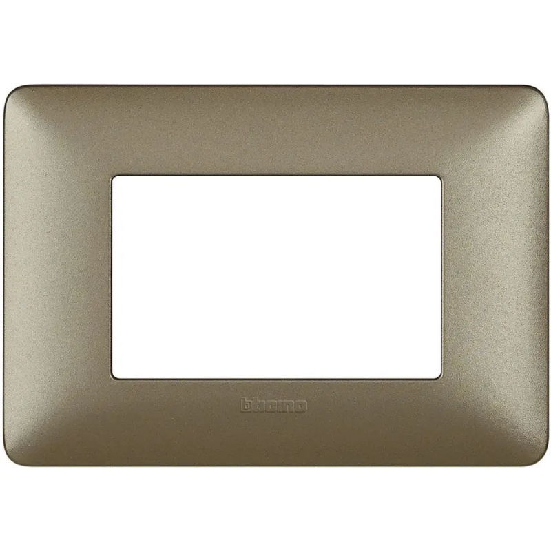 matix - placca 3p titanium - BTicino AM4803MTA