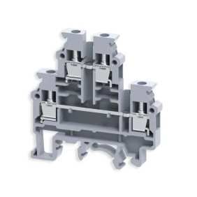 Morsetto 2 livelli vite 4mmq GRIGIO - Arnocanali CDL4UN