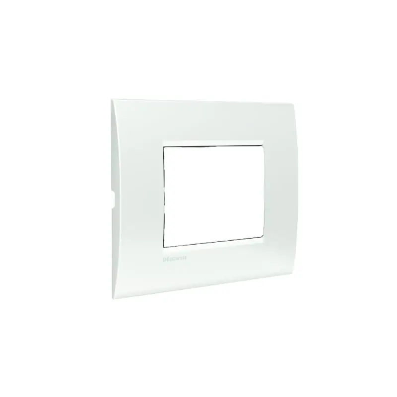 luna - placca 3P bianca - BTicino C4803BN
