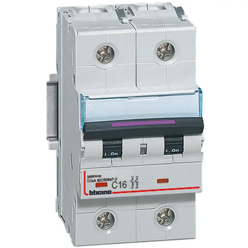 btdin500 - magnetot 2P curva C 16A 50kA - BTicino FX82C16