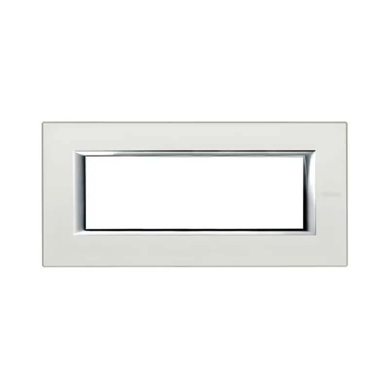 axolute - placca 6P argento - BTicino HA4806SAN