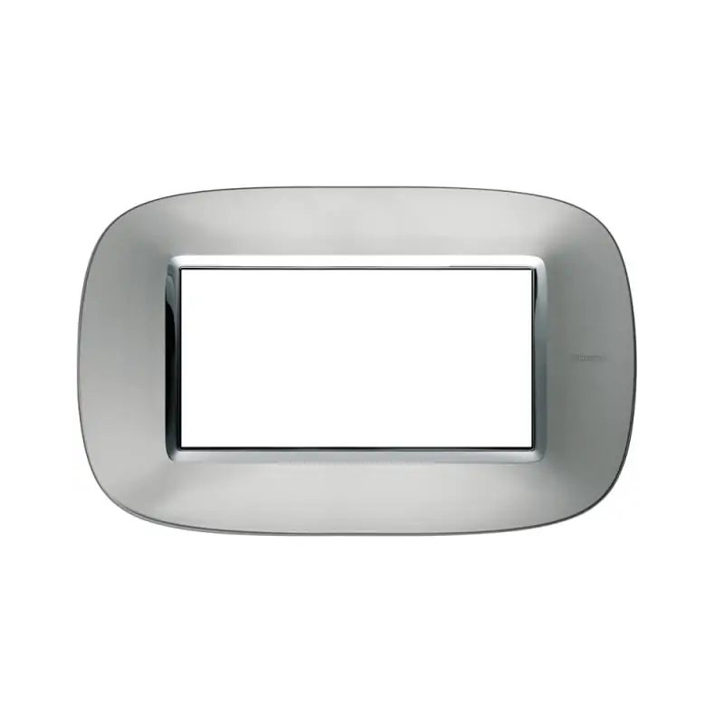 axolute - placca 4P alluminio Axolute - BTicino HB4804XC