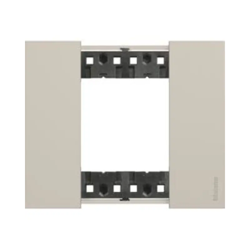 L.NOW - placca 2P SABBIA - BTicino KA4802KM