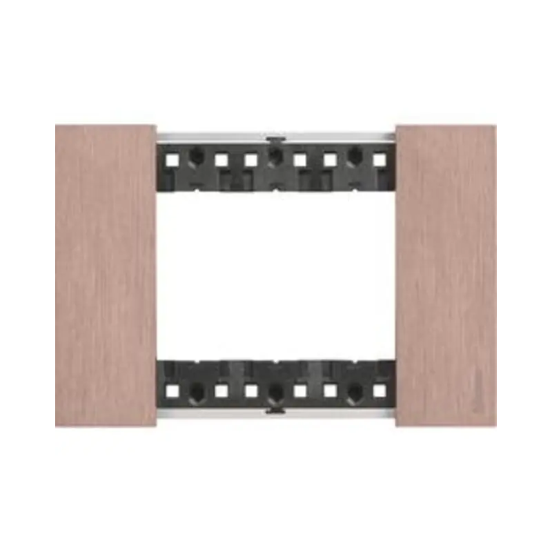 L.NOW - placca 3P RAME - BTicino KA4803ZM