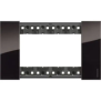 L.NOW - placca 4P NOTTE - BTicino KA4804DG