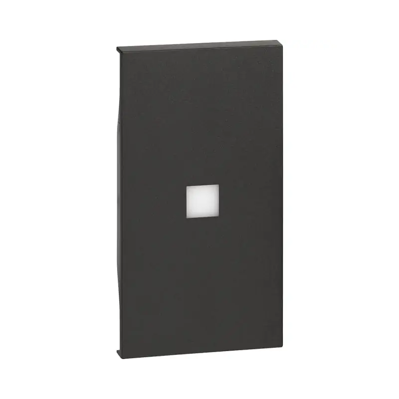 L.NOW - cover comando person. 2 mod. nera - BTicino KG01M2X