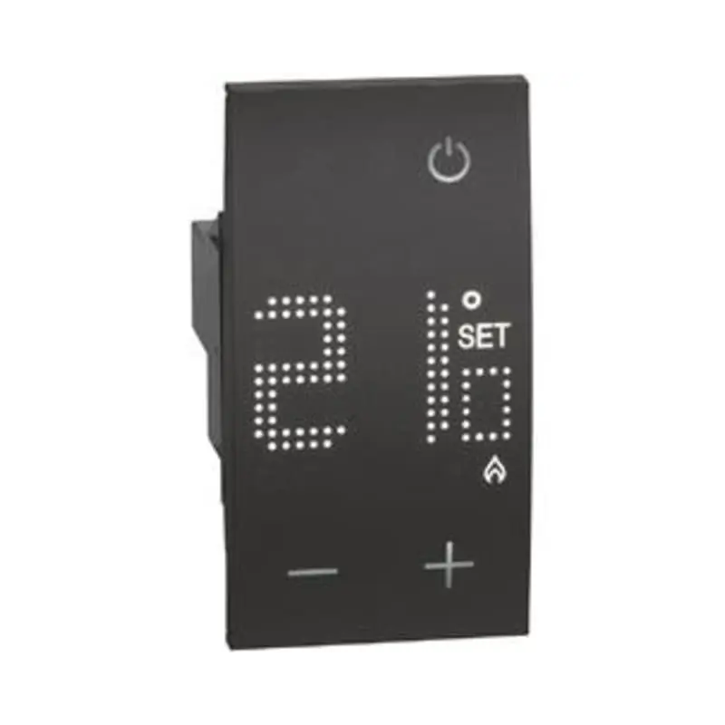 L.NOW - termostato condizion 230V nero - BTicino KG4441