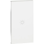 L.NOW - cover comando luce2 mod. bianco - BTicino KW01M2A